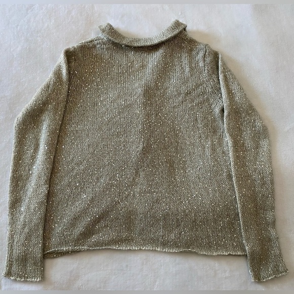 J.jill Long Sleeve Sequin Cardigan Size Small - Picture 2 of 6